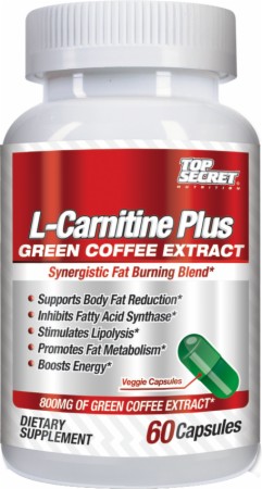 Top Secret Nutrition L-Carnitine Plus Green Coffee