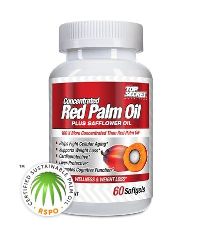 Top Secret Nutrition Red Palm Oil Plus Safflower Oil