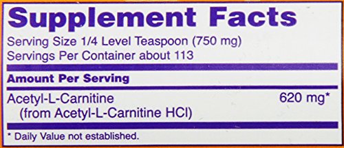 NOW Sport Nutrition L-Carnitine Pure Powder - состав