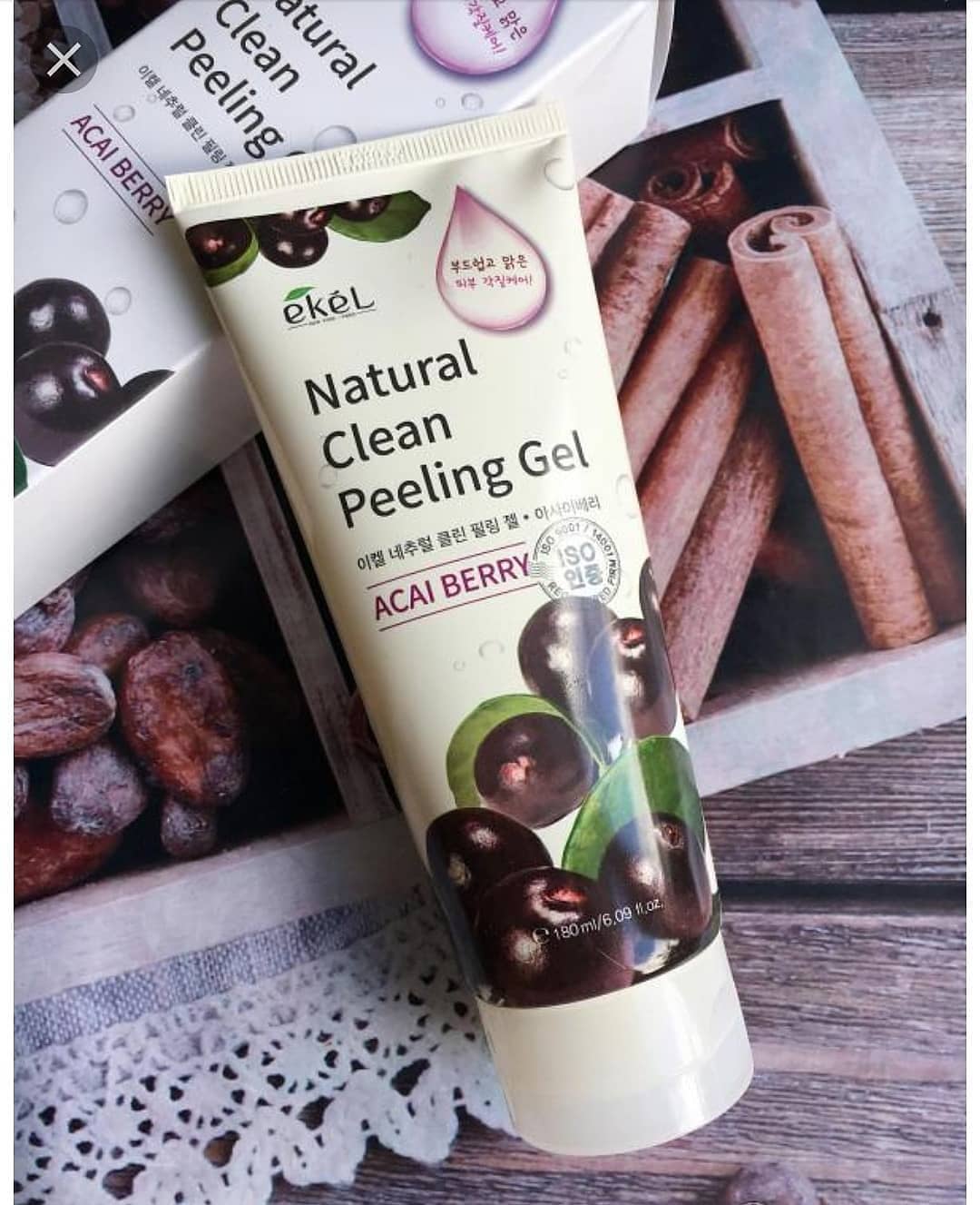 Ekel Natural Clean Peeling Gel Acal Berry